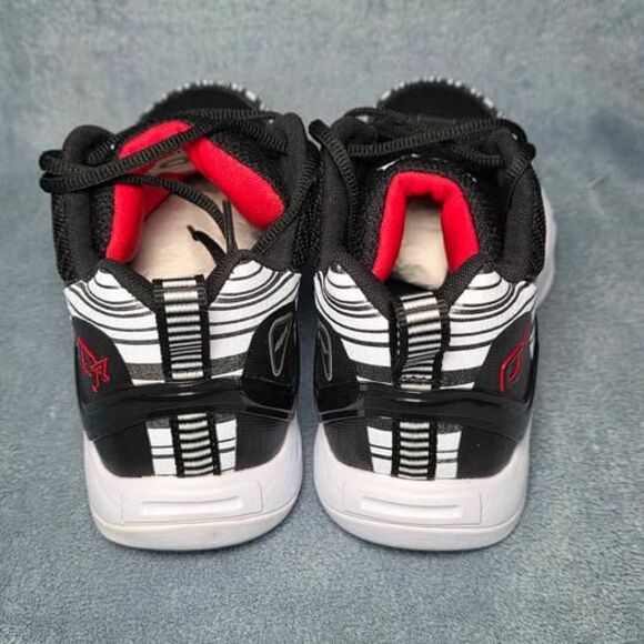 Q4 White Streak 495 LO SP Black/White Basketball Shoes Mens Size 10.5 main image 5